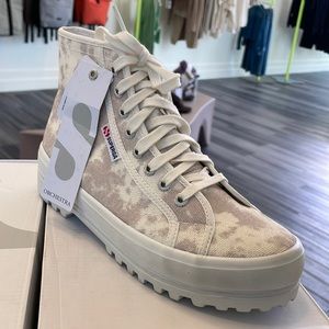 Superga 2341 in Gray Tie Dye!